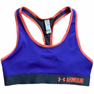 Under Armour Other | Under Armour Junior Sports Bra | Color: Orange/Purple | Size: Ymd
