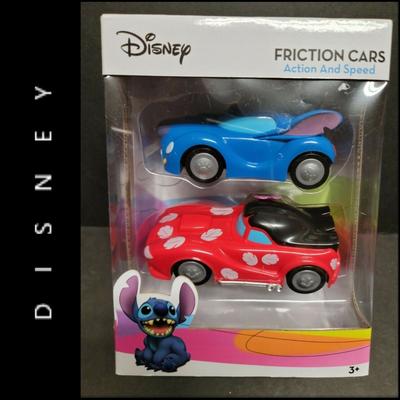 Disney Toys | Disney Lilo & Stitch Friction Cars Action & Speed | Color: Blue/Red | Size: Osbb