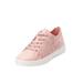 Extra Wide Width Women's The Leanna Sneaker by Comfortview in Soft Blush (Size 11 WW)