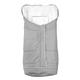 Domiva Prime Outdoor Fußsack, grau, 100 cm, 1 Stück