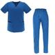 MISEMIYA Unisex Casaca Y Pantalón Uniformes Jacke und Hose Sanitäruniformen Sanitär 8178, Conjuntos Sanitarios G713-37-Azul, S