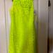 J. Crew Dresses | J Crew Lace Sheath Neon Style A8182 | Color: Yellow | Size: 6