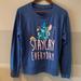 Disney Tops | Lilo And Stitch Lounge Sleep Lounge Shirt | Color: Blue | Size: M