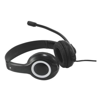 Headset »CCHATSTARU2B« binaural USB schwarz schwarz, Conceptronic