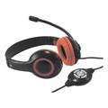 Headset »CCHATSTARU2R« binaural USB rot rot, Conceptronic