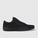 Vans old skool trainers in jet black