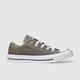 Converse all star ox trainers in dark grey