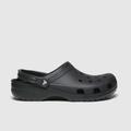 Crocs classic clog sandals in black