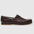 Timberland classic 2 eye boat shoes in brown