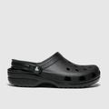 Crocs classic clog sandals in black