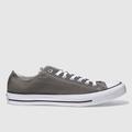 Converse all star ox trainers in grey