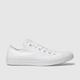 Converse all star mono ox trainers in white