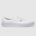 Vans authentic trainers in white