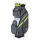 Wilson Staff Golftasche, EXO II Cart Bag, Trolleytasche, Für bis zu 14 Schläger, Grau/Weiß/Limettengrün, 2,3 kg, WGB6650CH