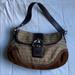 Coach Bags | Coach Soho Signature Buckle Brown Jacquard Hobo | Color: Brown | Size: Os