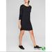 Athleta Dresses | Athleta Black Recharge Sweatshirt Dress Sz S | Color: Black | Size: S