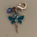 Disney Accessories | Disney Charm | Color: Blue/Silver | Size: Osg