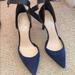 Jessica Simpson Shoes | Jessica Simpson Blue/Black Heels | Color: Black/Blue | Size: 10