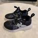 Nike Shoes | Barely Worn Nike Sneakers For Toddler. Size 10. | Color: Black/Blue | Size: 10b