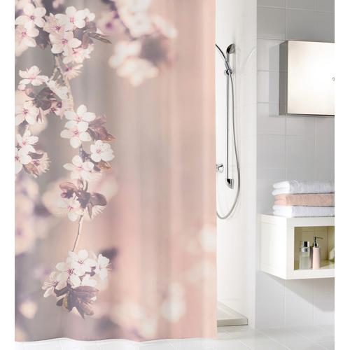 Kleine Wolke Duschvorhang, Breite 120 cm rosa Duschvorhang Duschvorhänge Badaccessoires Wohnaccessoires