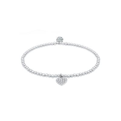 Elli Herz Symbol Kristalle 925 Silber 17 Damen Image