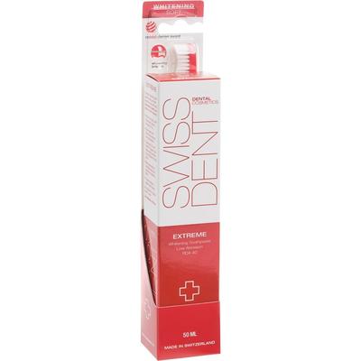 Swissdent Extreme Combo Pack Whitening Toothpaste + Toothbrush 50 ml Image