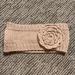 J. Crew Accessories | J Crew Flower Ear/Headband | Color: Brown/Cream | Size: Os