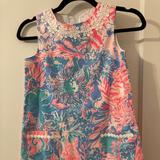 Lilly Pulitzer Dresses | Girls Lily Pulitzer Dresss | Color: Blue/Pink | Size: 10g
