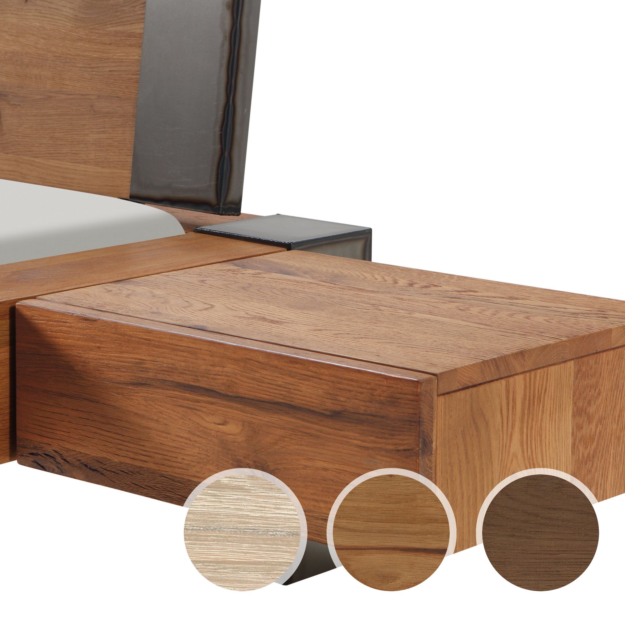 Hasena Oak-Line Wild Nachttisch Caja Wildeiche natur