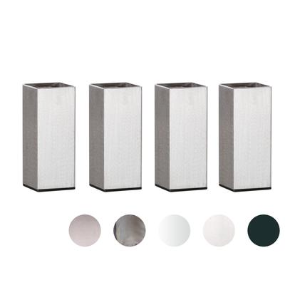 Hasena Dream-Line Füsse Mico 4er-Set / 10 cm / Anthrazit Image