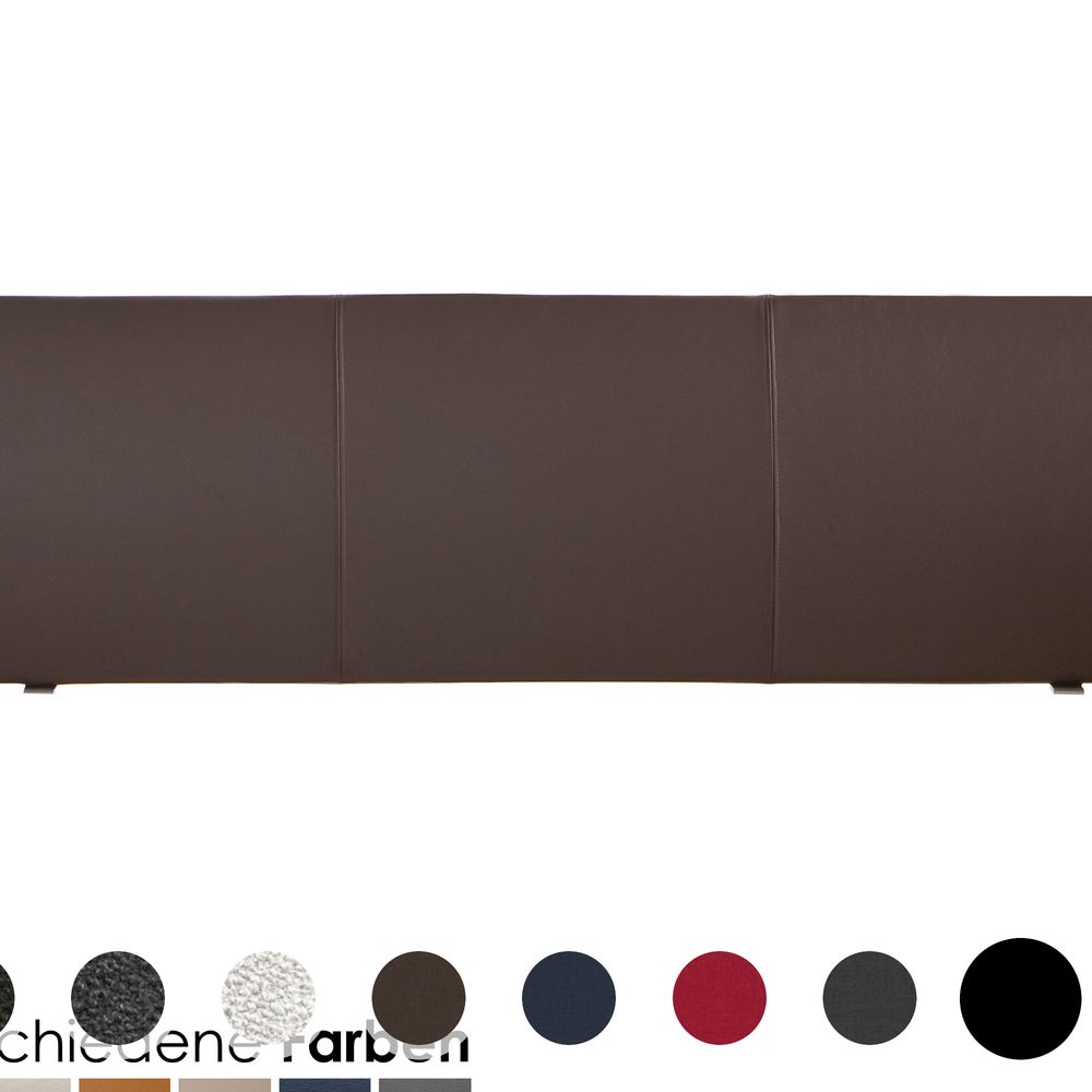 Hasena Top-Line Kopfteil Ripo 90 cm / PK4 Echtleder 513 falda Image