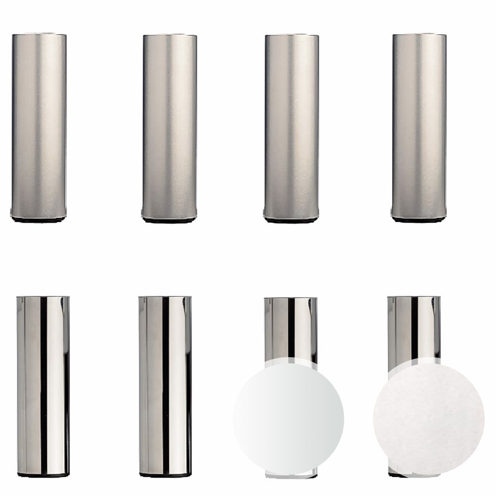 Hasena Factory-Line Füsse Soko 4er-Set / 20 cm / Chrom Image