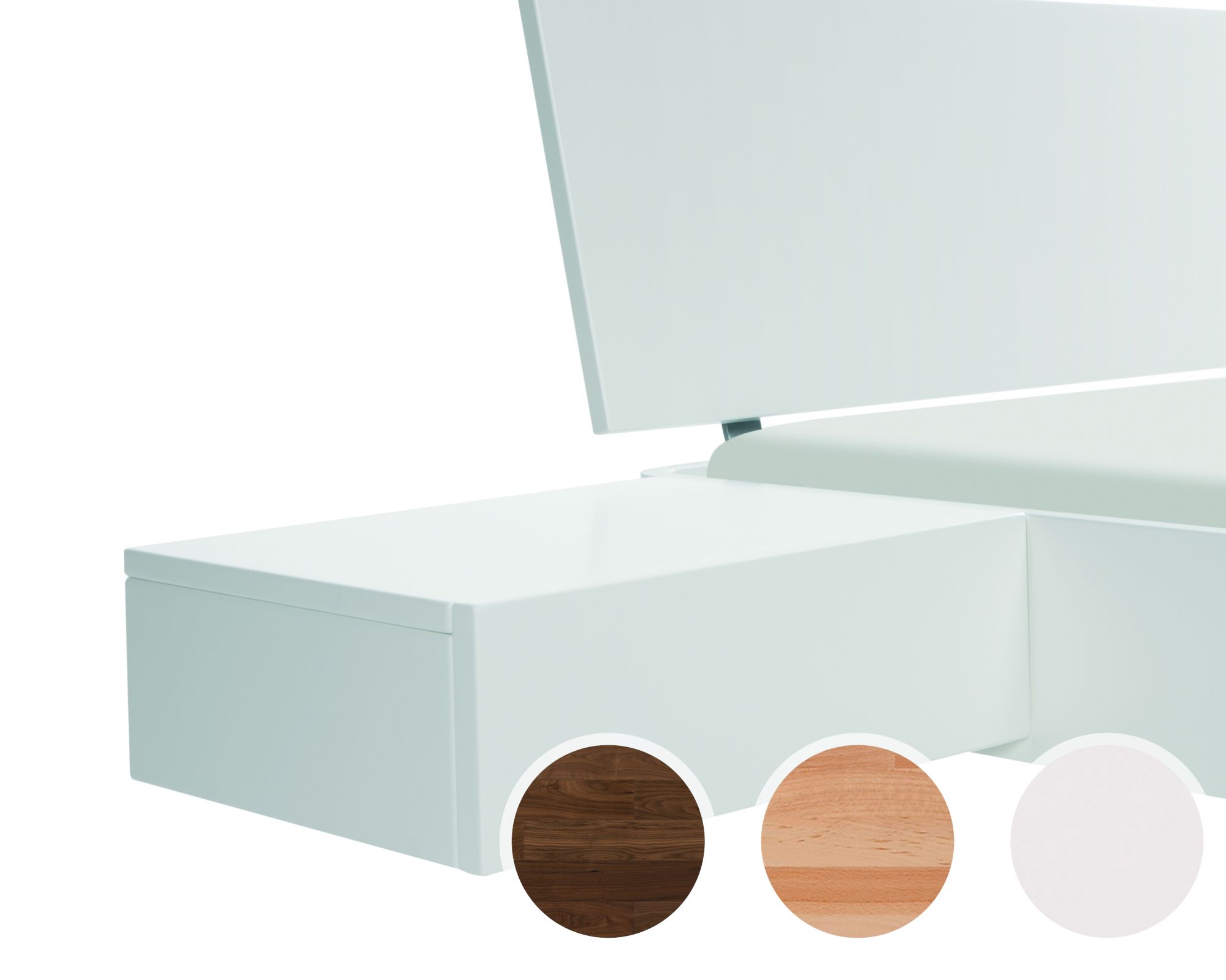 Hasena Fine-Line Nachttisch Caja Buche schoko