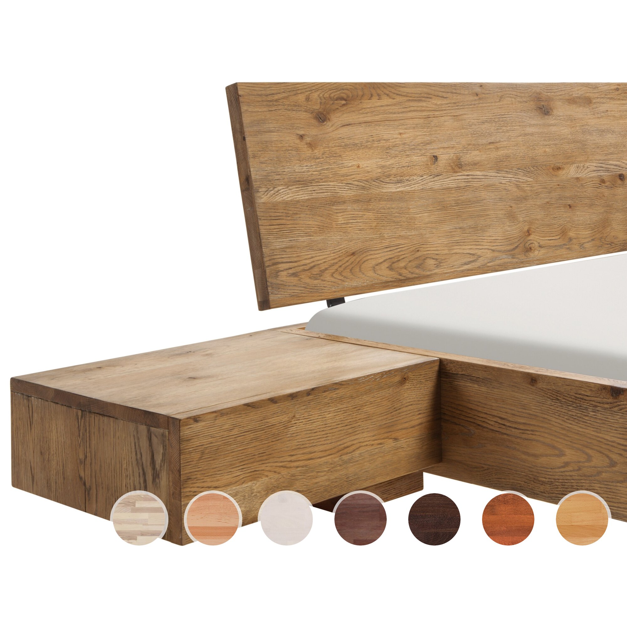 Hasena Wood-Line Nachttisch Caja Eiche natur