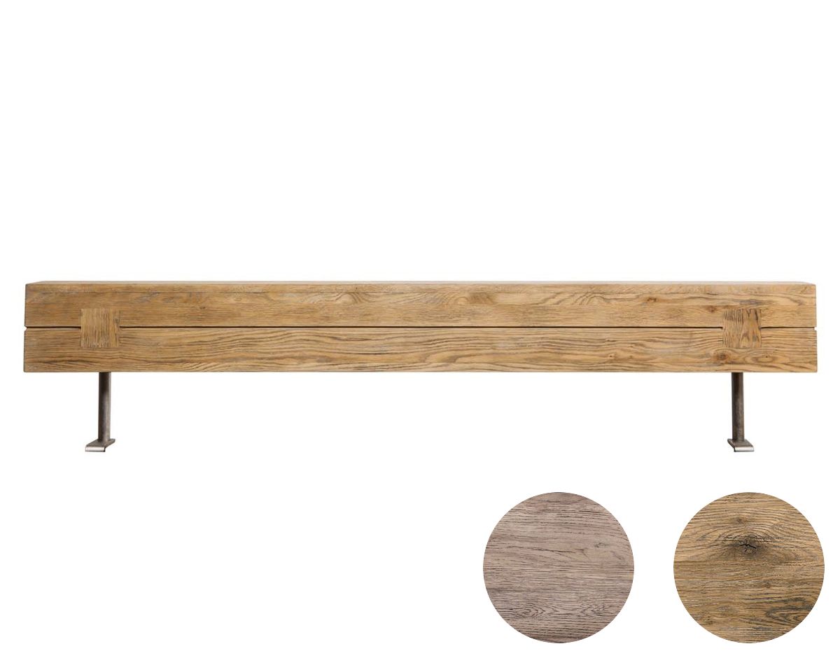 Hasena Oak-Vintage Kopfteil Inca 140/160 cm / Akazie Vintage braun, lackiert