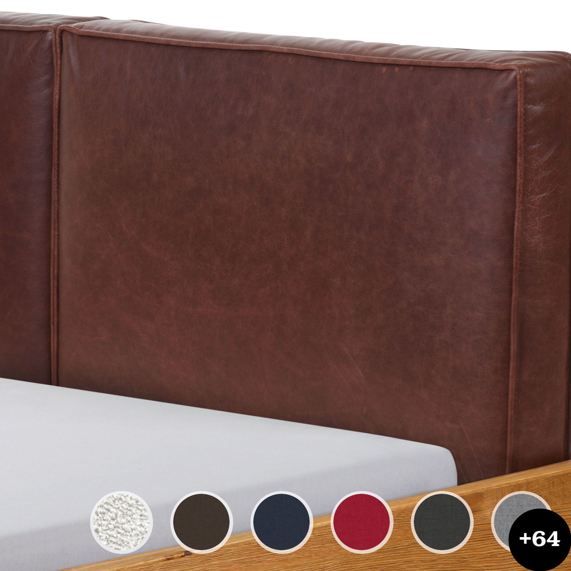 Hasena Factory-Chic Kopfteil Cena 160 cm / PK3 Ranch 661 grit Image