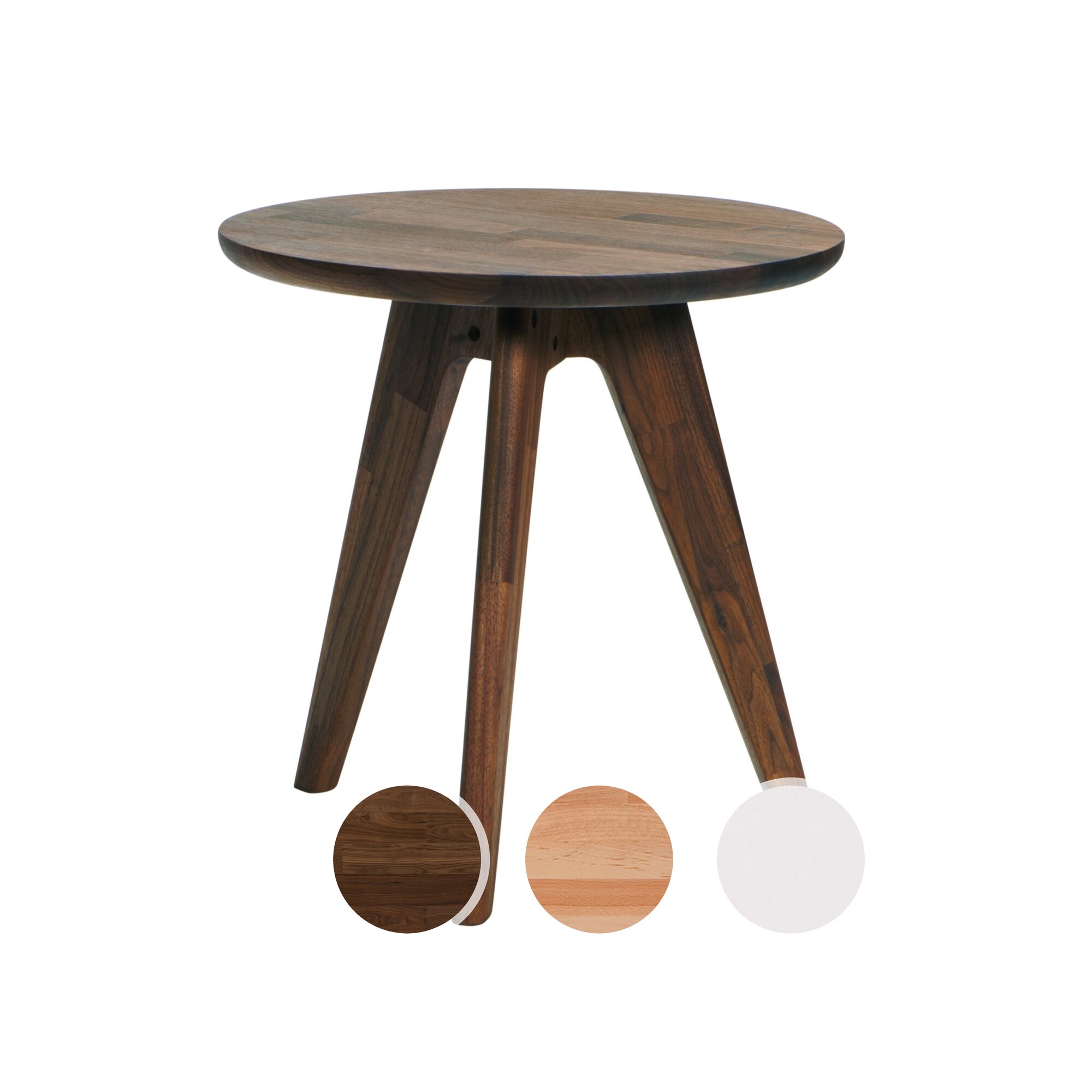 Hasena Fine-Line Nachttisch Circo 44 cm / Buche weiss deckend, lackiert