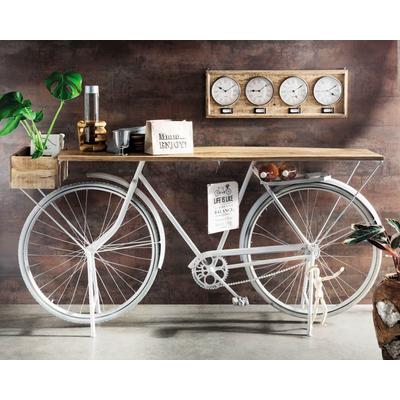 die Faktorei »Whity« Fahrrad-Konsole Unikat 185x86x35 cm