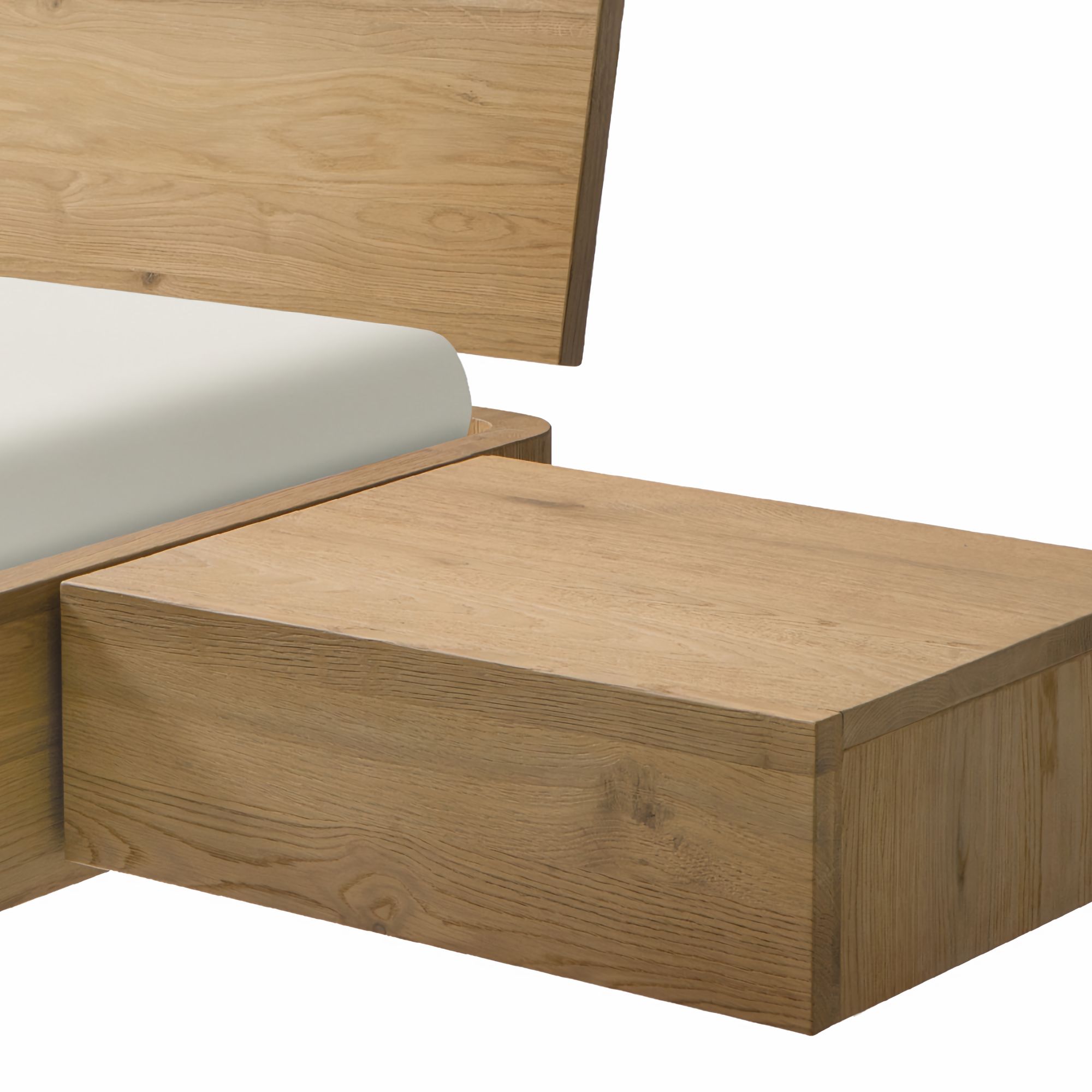 Hasena Oak-Line Nachttisch Caja Wildbuche natur