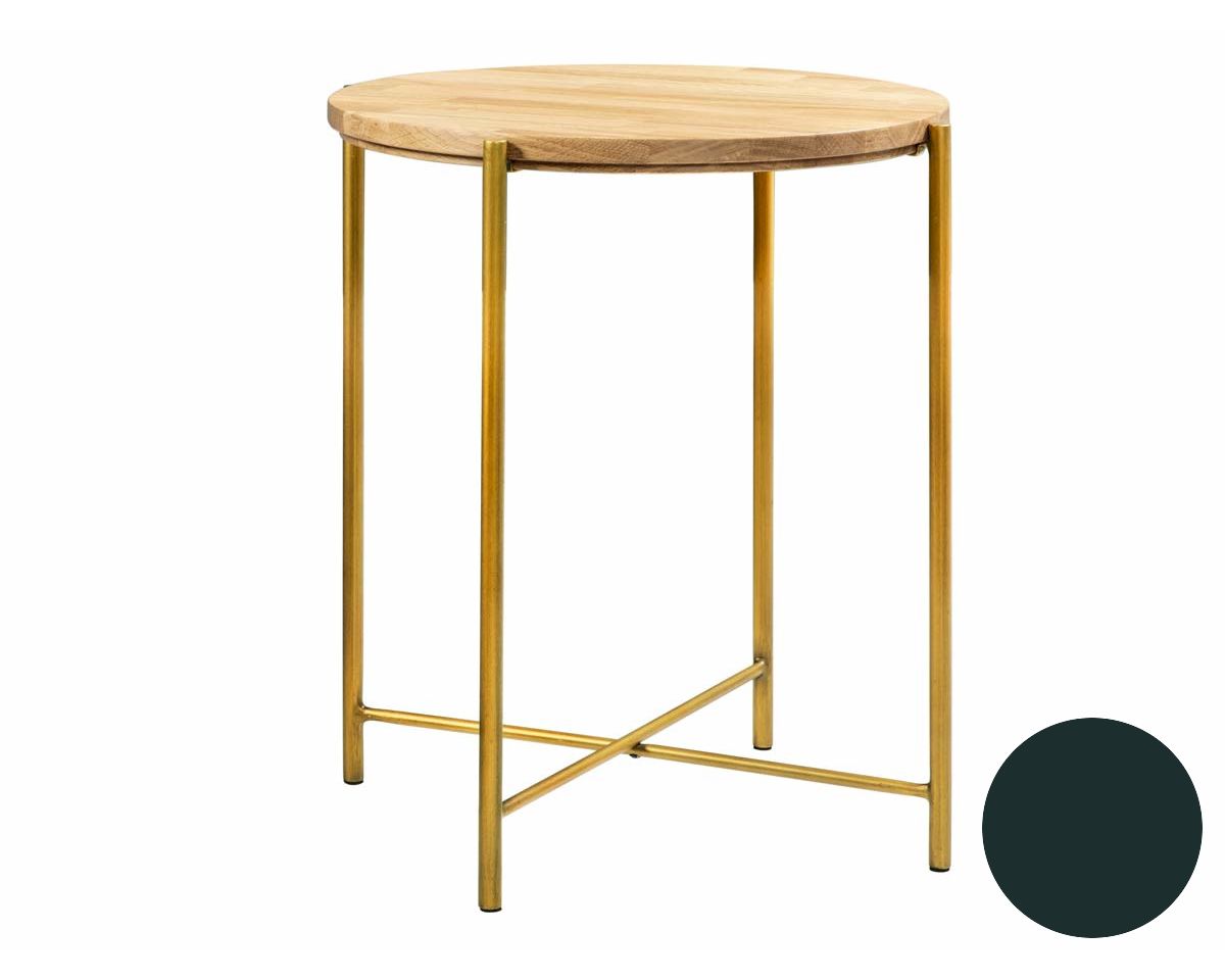 Hasena Fine-Line Nachttisch Nali Anthrazit / Kernbuche natur, geölt Image