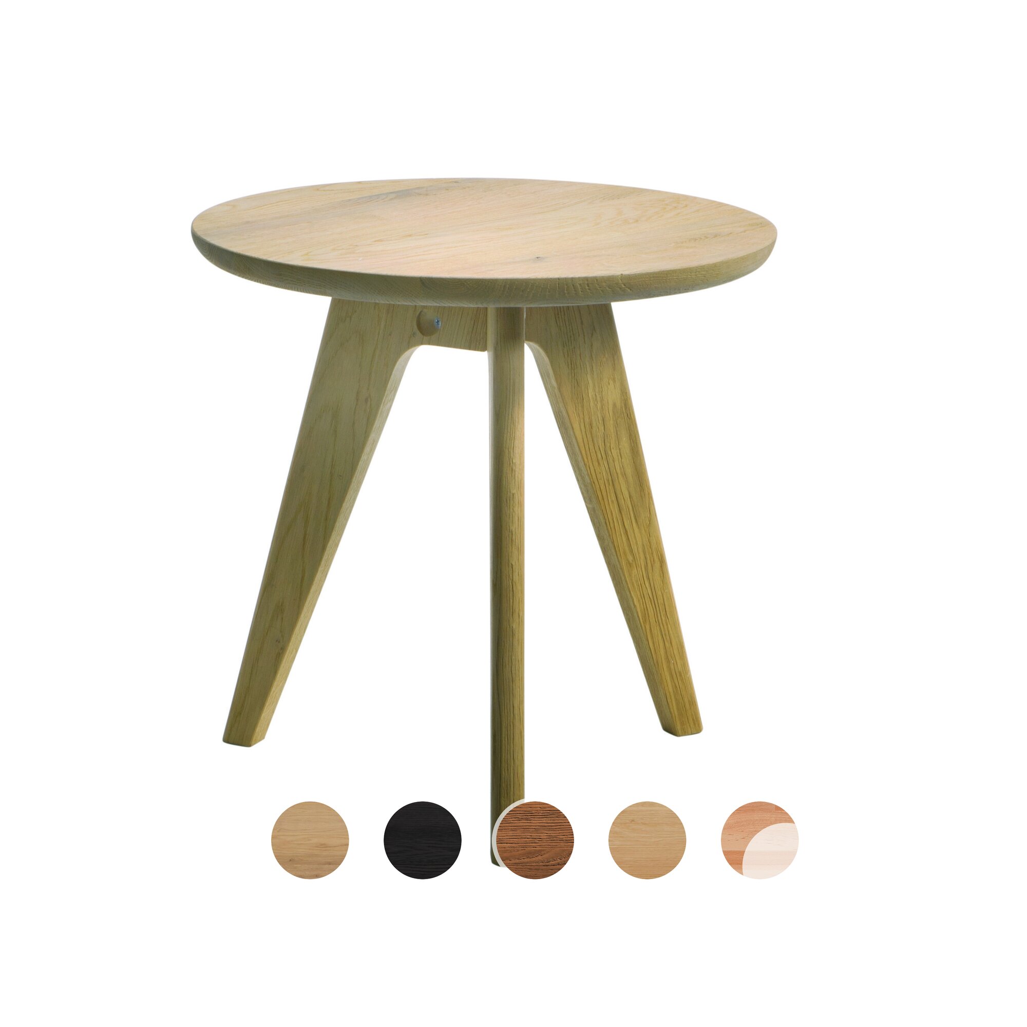 Hasena Oak-Line Nachttisch Circo 52 cm / Buche weiss deckend, lackiert