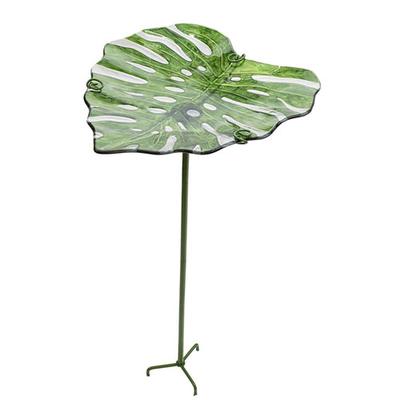 Tropical Leaf Birdbath - 1 per package