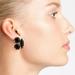 Kate Spade Jewelry | Kate Spade Cluster Gold Earrings Desert Stone | Color: Black | Size: Os