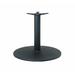 ERF, Inc. 40.5" Round Table Base Cast Iron in Black/Gray | 40.5 H in | Wayfair ERP-TR30-BAR