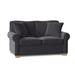Sofas to Go Drake 61" Rolled Arm Sofa Bed w/ Reversible Cushions Polyester in Gray | 36 H x 61 W x 37 D in | Wayfair FG-DIAZ-LB-FB-JAN-CHA-Espresso
