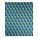 East Urban Home Los Angeles Flash Football Luxury Fleece Throw Microfiber/Fleece/Microfiber/Fleece in Blue | 60" W x 80" L | Wayfair