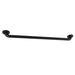 Kingston Brass Laurel Decorative Grab Bar Metal in Black | 2.75 H x 33.06 W in | Wayfair DR814300