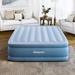 Queen 18" Air Mattress - Beautyrest Sensa-Rest Inflatable w/ Anti-Leak Built-in Pump, Blow up guest bed in Blue | 80 H x 60 W 18 D Wayfair