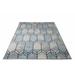 Blue/Gray 90 x 62 x 0.6 in Area Rug - Corrigan Studio® Jonny Geometric Ivory/Blue/Gray Area Rug Polypropylene | 90 H x 62 W x 0.6 D in | Wayfair