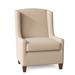 Wingback Chair - Wildon Home® Victorino 31" Wide Wingback Chair Wood/Polyester/Cotton/Velvet/Other Performance Fabrics in Brown | Wayfair